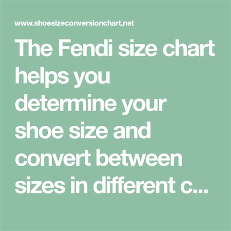 love fendi shoes|fendi shoe size chart.